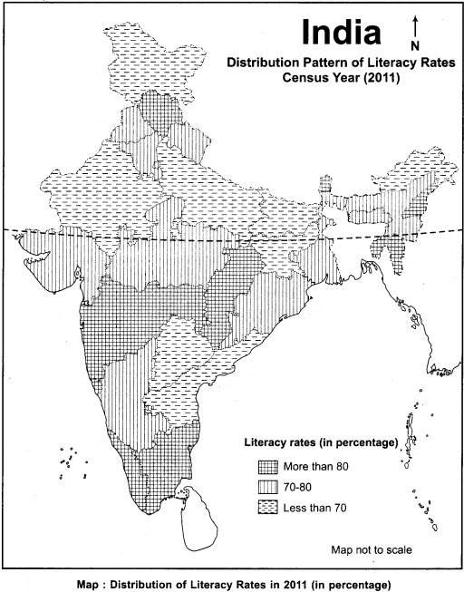 RBSE Solutions for Class 12 Geography Chapter 14 India Composition of Population img-3
