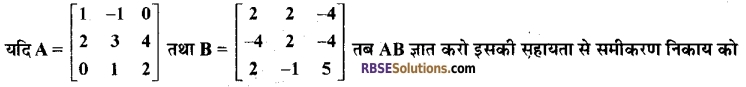 RBSE Class 12 Maths Model Paper 2 9