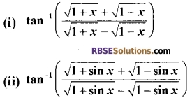 RBSE Class 12 Maths Model Paper 3 8