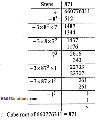 RBSE Solutions for Class 10 Maths Chapter 1 Vedic Mathematics Ex 1.3 Q20
