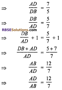RBSE Solutions for Class 10 Maths Chapter 11 Similarity Additional Questions 18