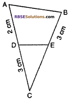 RBSE Solutions for Class 10 Maths Chapter 11 Similarity Additional Questions 2