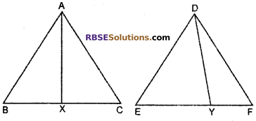 RBSE Solutions for Class 10 Maths Chapter 11 Similarity Additional Questions 23