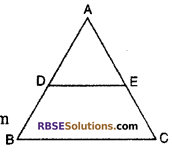 RBSE Solutions for Class 10 Maths Chapter 11 Similarity Miscellaneous Exercise 1