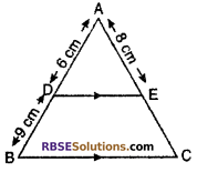 RBSE Solutions for Class 10 Maths Chapter 11 Similarity Miscellaneous Exercise 12