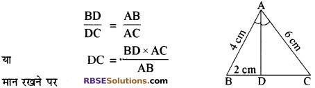 RBSE Solutions for Class 10 Maths Chapter 11 समरूपता Additional Questions 13