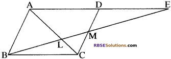 RBSE Solutions for Class 10 Maths Chapter 11 समरूपता Additional Questions 59