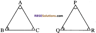 RBSE Solutions for Class 10 Maths Chapter 11 समरूपता Ex 11.3 1