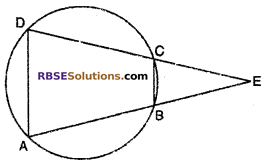 RBSE Solutions for Class 10 Maths Chapter 12 Circle Ex 12.4 8