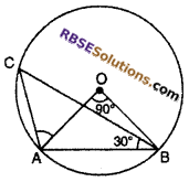RBSE Solutions for Class 10 Maths Chapter 12 Circle Miscellaneous Exercise 12