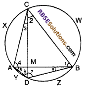 RBSE Solutions for Class 10 Maths Chapter 12 Circle Miscellaneous Exercise 18
