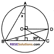 RBSE Solutions for Class 10 Maths Chapter 12 Circle Miscellaneous Exercise 28
