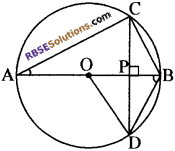 RBSE Solutions for Class 10 Maths Chapter 12 वृत्त Additional Questions 29