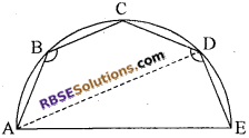 RBSE Solutions for Class 10 Maths Chapter 12 वृत्त Additional Questions 36