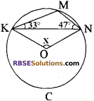RBSE Solutions for Class 10 Maths Chapter 12 वृत्त Additional Questions 42