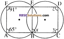 RBSE Solutions for Class 10 Maths Chapter 12 वृत्त Additional Questions 87