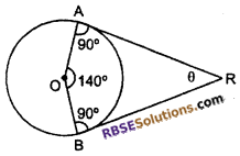 RBSE Solutions for Class 10 Maths Chapter 13 Circle and Tangent Additional Questions 11