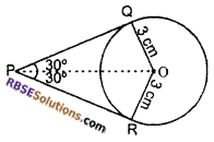 RBSE Solutions for Class 10 Maths Chapter 13 Circle and Tangent Additional Questions 21
