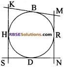 RBSE Solutions for Class 10 Maths Chapter 13 वृत्त एवं स्पर्श रेखा Additional Questions 10