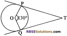 RBSE Solutions for Class 10 Maths Chapter 13 वृत्त एवं स्पर्श रेखा Additional Questions 14