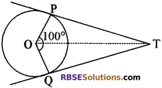 RBSE Solutions for Class 10 Maths Chapter 13 वृत्त एवं स्पर्श रेखा Additional Questions 21