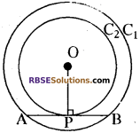 RBSE Solutions for Class 10 Maths Chapter 13 वृत्त एवं स्पर्श रेखा Additional Questions 24