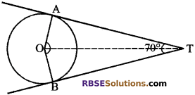 RBSE Solutions for Class 10 Maths Chapter 13 वृत्त एवं स्पर्श रेखा Additional Questions 30 m
