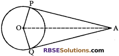 RBSE Solutions for Class 10 Maths Chapter 13 वृत्त एवं स्पर्श रेखा Additional Questions 32