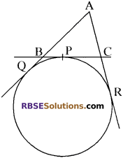 RBSE Solutions for Class 10 Maths Chapter 13 वृत्त एवं स्पर्श रेखा Additional Questions 37