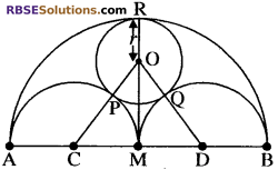 RBSE Solutions for Class 10 Maths Chapter 13 वृत्त एवं स्पर्श रेखा Additional Questions 42