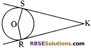 RBSE Solutions for Class 10 Maths Chapter 13 वृत्त एवं स्पर्श रेखा Additional Questions 52