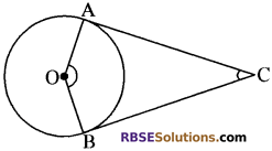 RBSE Solutions for Class 10 Maths Chapter 13 वृत्त एवं स्पर्श रेखा Additional Questions 54