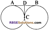 RBSE Solutions for Class 10 Maths Chapter 13 वृत्त एवं स्पर्श रेखा Additional Questions 9