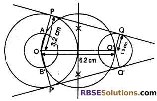 RBSE Solutions for Class 10 Maths Chapter 14 Constructions Additional Questions 14
