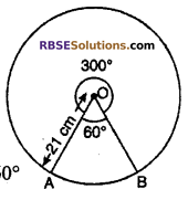 RBSE Solutions for Class 10 Maths Chapter 15 Circumference and Area of a Circle Additional Questions 14
