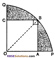 RBSE Solutions for Class 10 Maths Chapter 15 Circumference and Area of a Circle Additional Questions 33
