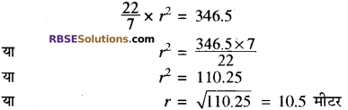 RBSE Solutions for Class 10 Maths Chapter 16 पृष्ठीय क्षेत्रफल एवं आयतन Additional Questions 51
