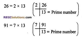 RBSE Solutions for Class 10 Maths Chapter 2 Real Numbers Additional Questions LAQ 3