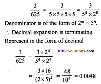 RBSE Solutions for Class 10 Maths Chapter 2 Real Numbers Additional Questions SAQ 4