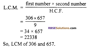 RBSE Solutions for Class 10 Maths Chapter 2 Real Numbers Miscellaneous Exercise Q17