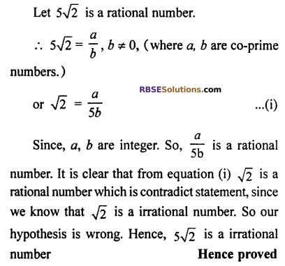 RBSE Solutions for Class 10 Maths Chapter 2 Real Numbers Miscellaneous Exercise Q19