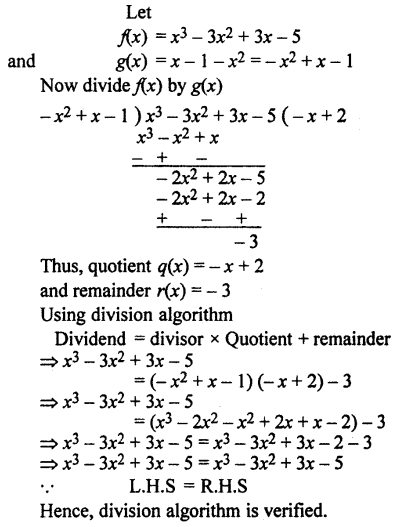 RBSE Solutions for Class 10 Maths Chapter 3 Polynomials Additional Questions 4