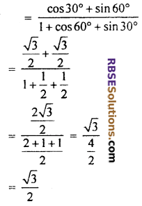 RBSE Solutions for Class 10 Maths Chapter 6 Trigonometric Ratios Ex 6.1 19