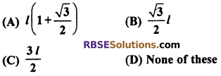 RBSE Solutions for Class 10 Maths Chapter 8 Height and Distance Additional Questions 19