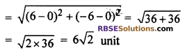 RBSE Solutions for Class 10 Maths Chapter 9 Co-ordinate Geometry Additional Questions 23