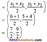 RBSE Solutions for Class 10 Maths Chapter 9 Co-ordinate Geometry Additional Questions 32