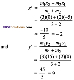 RBSE Solutions for Class 10 Maths Chapter 9 Co-ordinate Geometry Additional Questions 36