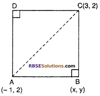 RBSE Solutions for Class 10 Maths Chapter 9 Co-ordinate Geometry Additional Questions 55