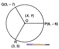 RBSE Solutions for Class 10 Maths Chapter 9 Co-ordinate Geometry Additional Questions 56