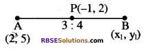 RBSE Solutions for Class 10 Maths Chapter 9 निर्देशांक ज्यामिति Additional Questions 25